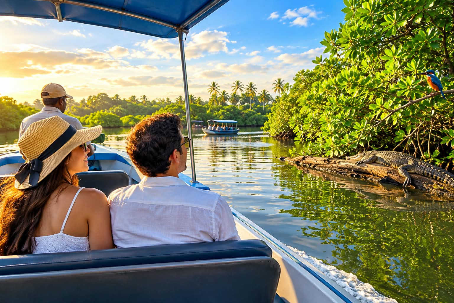 Bentota River boat Safari