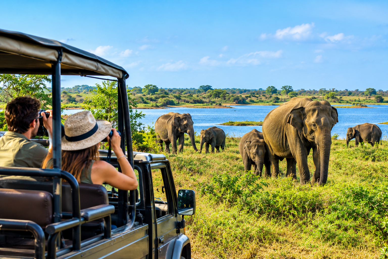 Udawalawe National Park Safari & Elephant Conservation Experience - One Day Tour