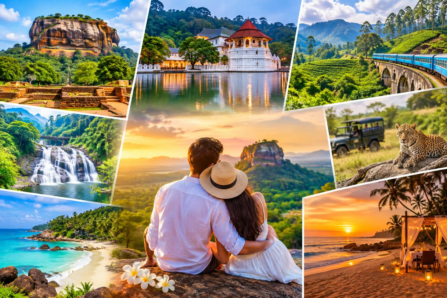 Sri Lanka Honeymoon Tour Package – 08 Nights / 09 Day